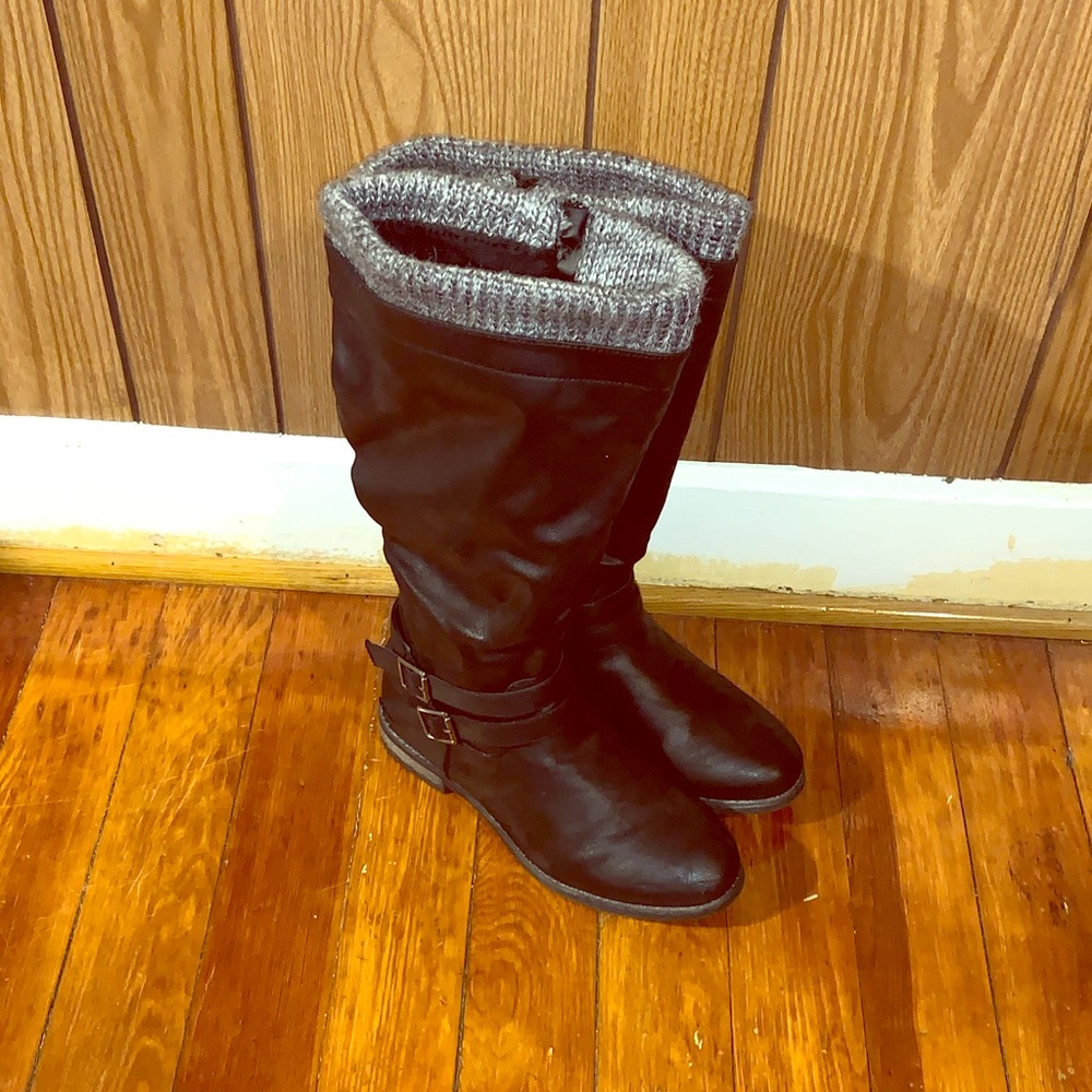 Women’s Plus Size Black Boots